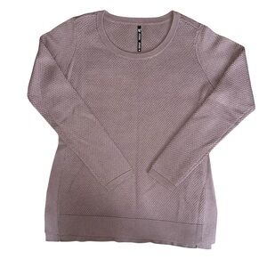 NWOT Kuhl Mauve Savant Sweater Women’s M 100% Merino Wool